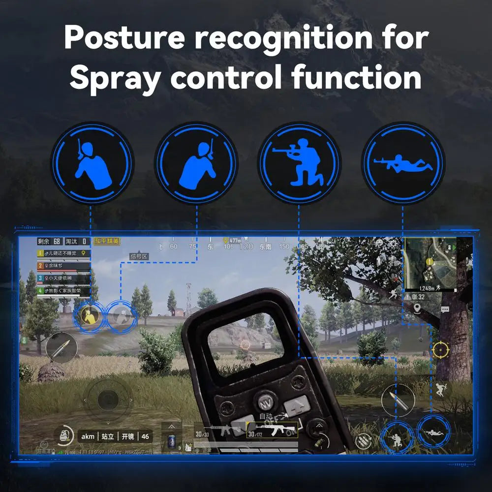 God Throne Eat Chicken Artifact IOS Tablet / Peripheral Phone Mobile Game Keyboard And Mouse Gamer Mice Keyboard