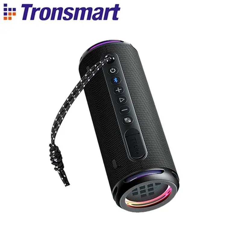 Top. Tronsmart T7 Lite Bluetooth Speaker Enhanced Bass Portable Speaker with 24H Playtime, APP Control, IPX7 Waterproof for