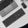 2.4G Wireless Keyboard and Mouse Combo USB Receiver Silent Full-Size Mouse and Keyboard Office Keyboard for PC/Laptop/Windows