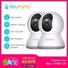 2 Pcs Blurams Indoor Security Camera 2K, Home Security Camera for Dog/Elder, Security Camera with One-Touch Call Update A31S-2pc