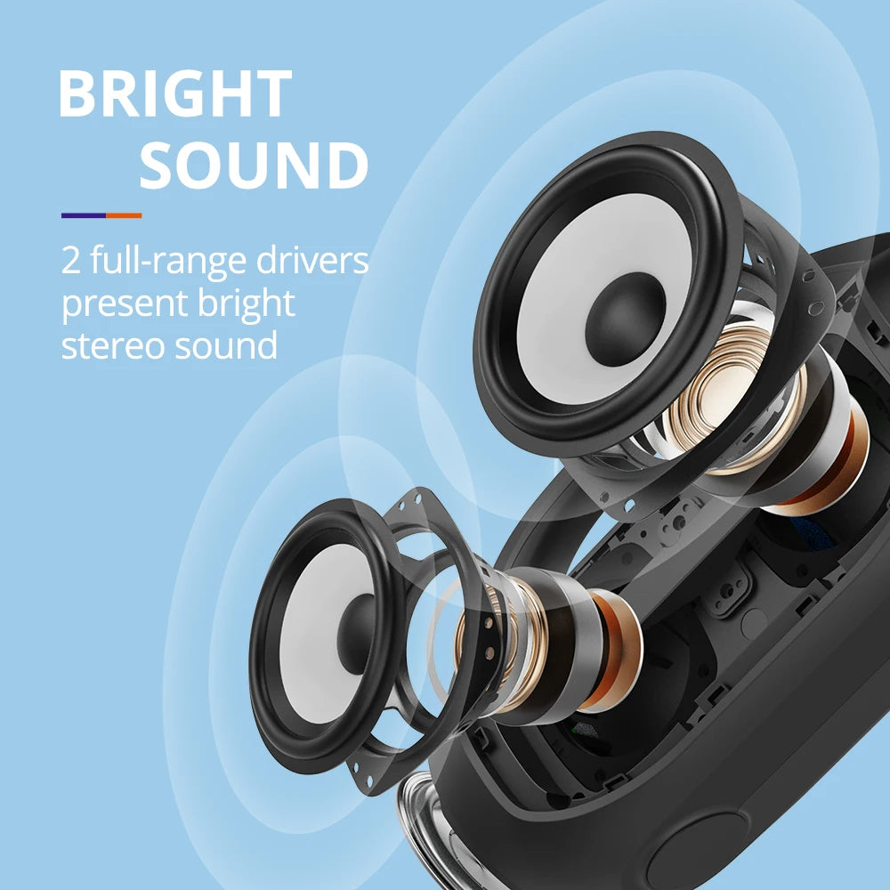 2025! Tronsmart Bang SE Speaker Powerful Portable Speaker with Bluetooth 5.3, Portable Handle, 24-Hour Playtime, for Party,