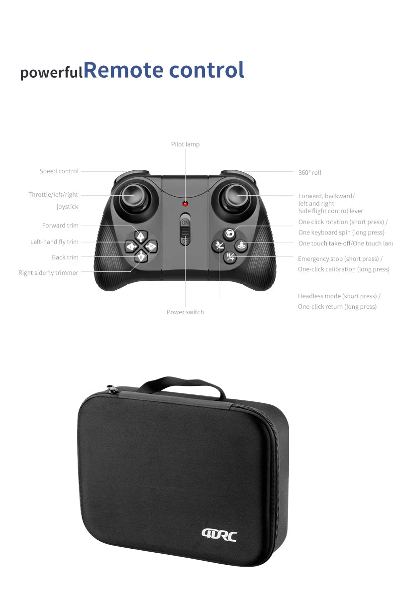 New V18 Mini Drone Headless Mode RC Dron 360° Flip Height Keep Drones Helicopter Remote Control Quadcopter Kids For Kids Gifts