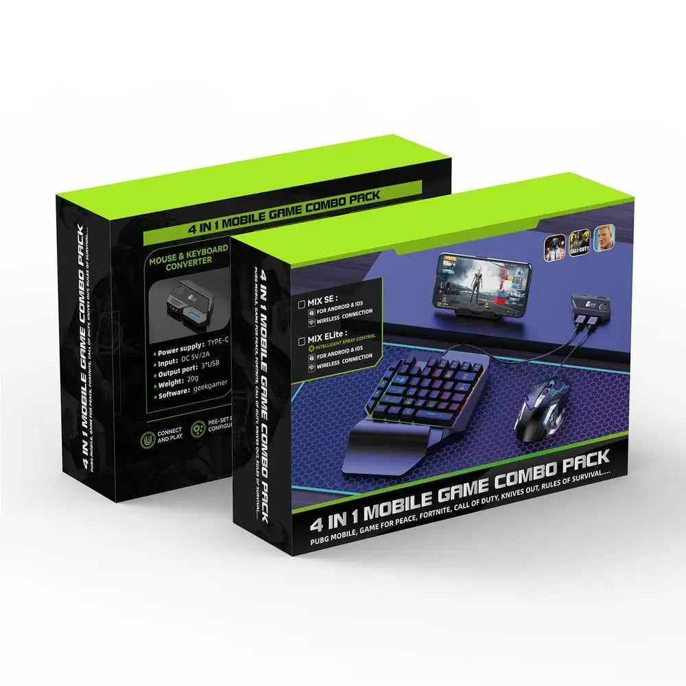 God Throne Eat Chicken Artifact IOS Tablet / Peripheral Phone Mobile Game Keyboard And Mouse Gamer Mice Keyboard