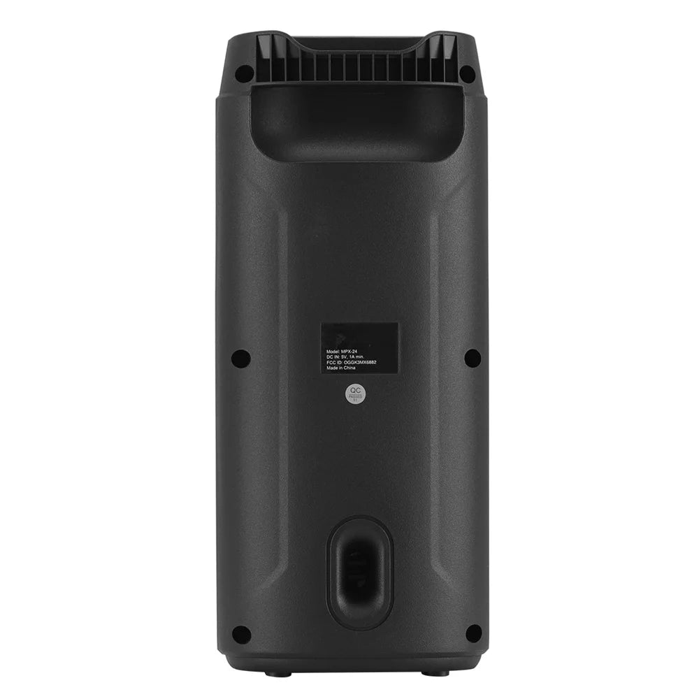 3000W Bluetooth Speaker Dual 4 inch Speaker Stereo Outdoor Portable Subwoofer 5.0 Wireless Speaker Led light Rechargeable