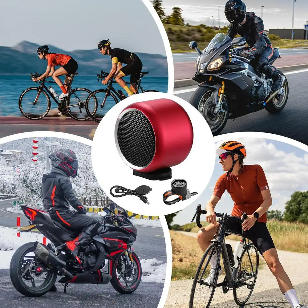 Portable Motorcycle Speaker Small Traveling Wireless Speaker Waterproof Cycling Stereo Speaker Loud Sound Shower Wireless