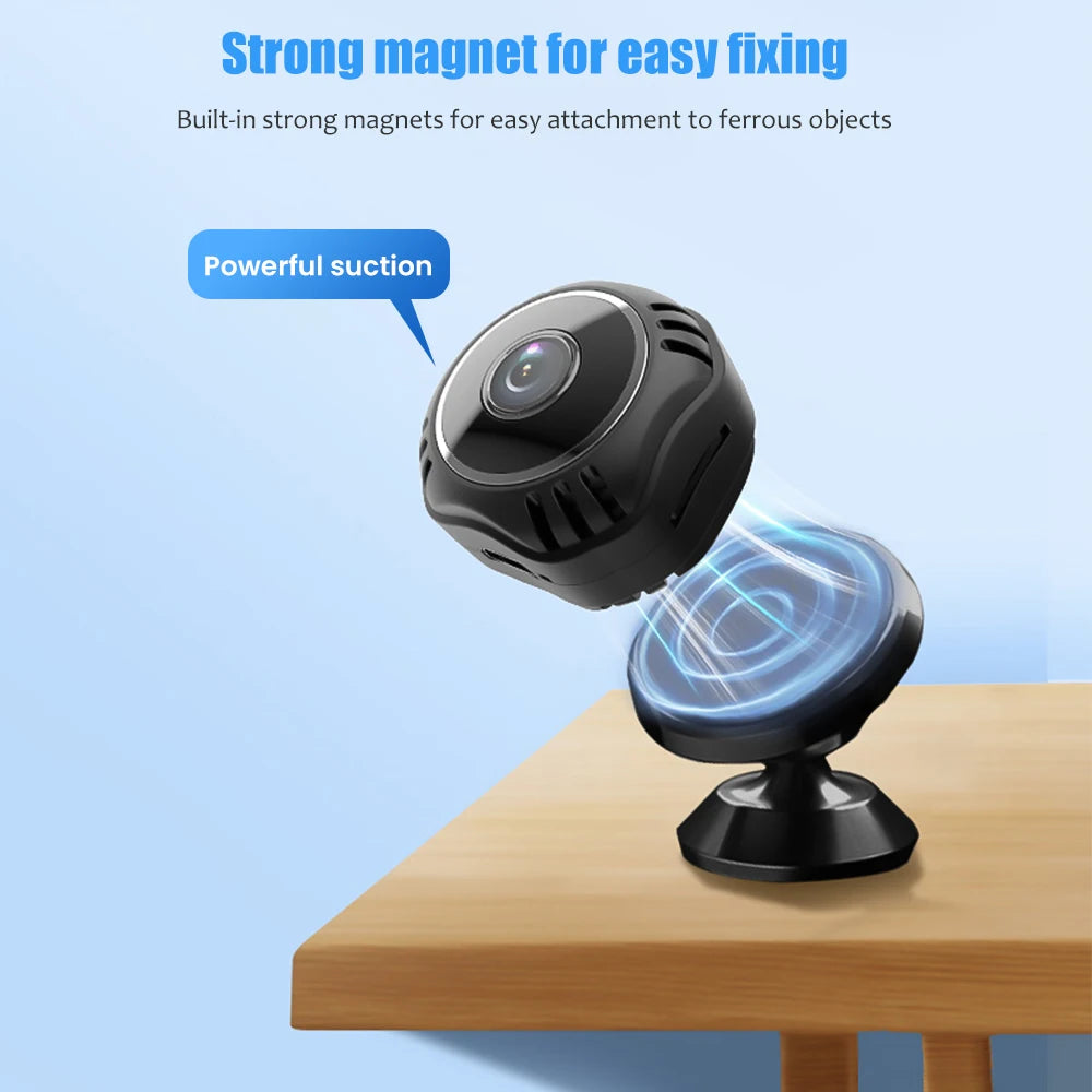 Mini Camera WiFi HD 1080P IP Night Vision Audio Video Camcorder Home Baby Monitor Indoor Safety Security Smart Surveillance