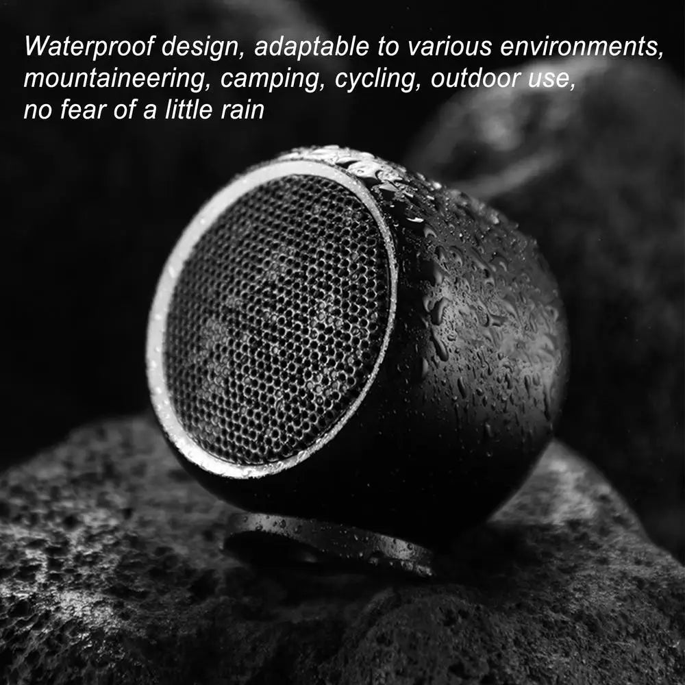 Portable Motorcycle Speaker Small Traveling Wireless Speaker Waterproof Cycling Stereo Speaker Loud Sound Shower Wireless