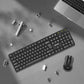 2.4G Wireless Keyboard and Mouse Combo USB Receiver Silent Full-Size Mouse and Keyboard Office Keyboard for PC/Laptop/Windows