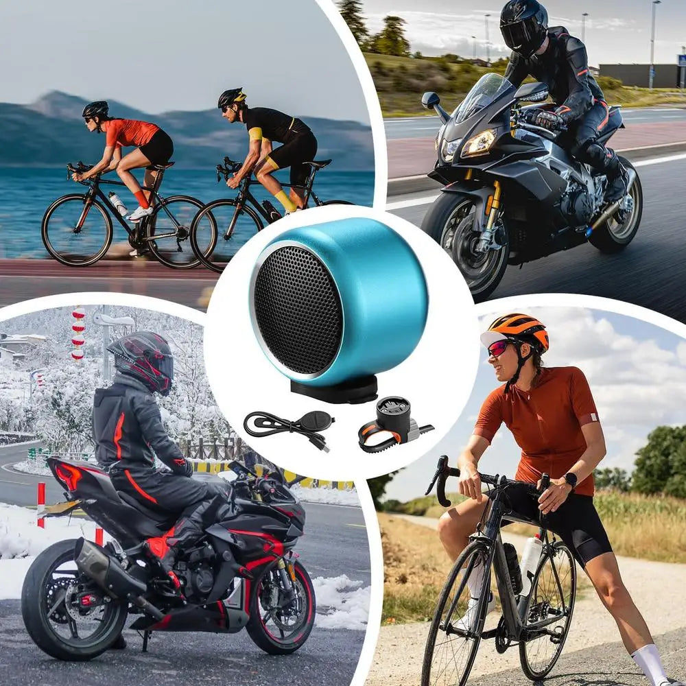 Portable Motorcycle Speaker Small Traveling Wireless Speaker Waterproof Cycling Stereo Speaker Loud Sound Shower Wireless
