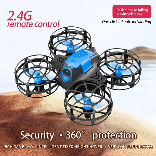 New V18 Mini Drone Headless Mode RC Dron 360° Flip Height Keep Drones Helicopter Remote Control Quadcopter Kids For Kids Gifts