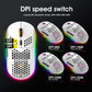 MAMNASNAKE L500 Wireless Gaming Keyboard and Mouse Combo, Mechanical Feeling Keyboard with Bluetooth 5.1&2.4G Wireless Dual Mode