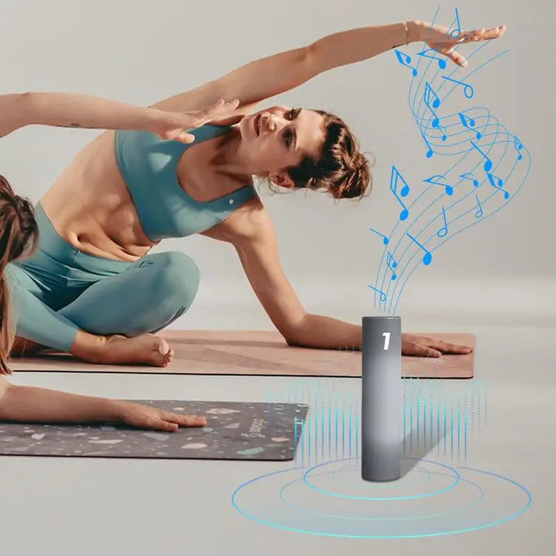 Loud Portable Wireless Speaker Stick Shape Sound Player IPX6 Waterproof Music Playback Tool Cool Technology Gadget With Colorful