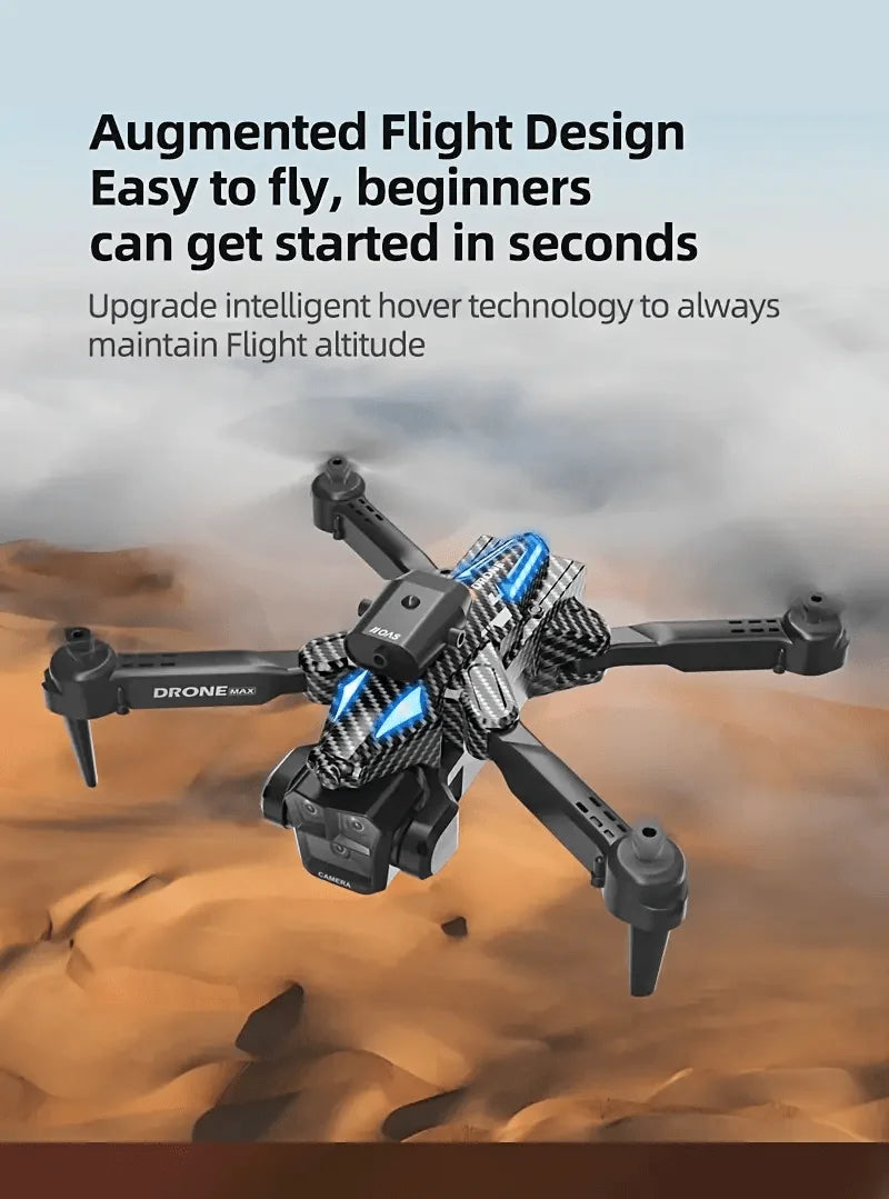 C10 RC Drone 4K Professional Three Camera HD Obstacle Avoidance Dron Wifi FPV Quadcopter Remote Control Aircraft Helicopter Toys