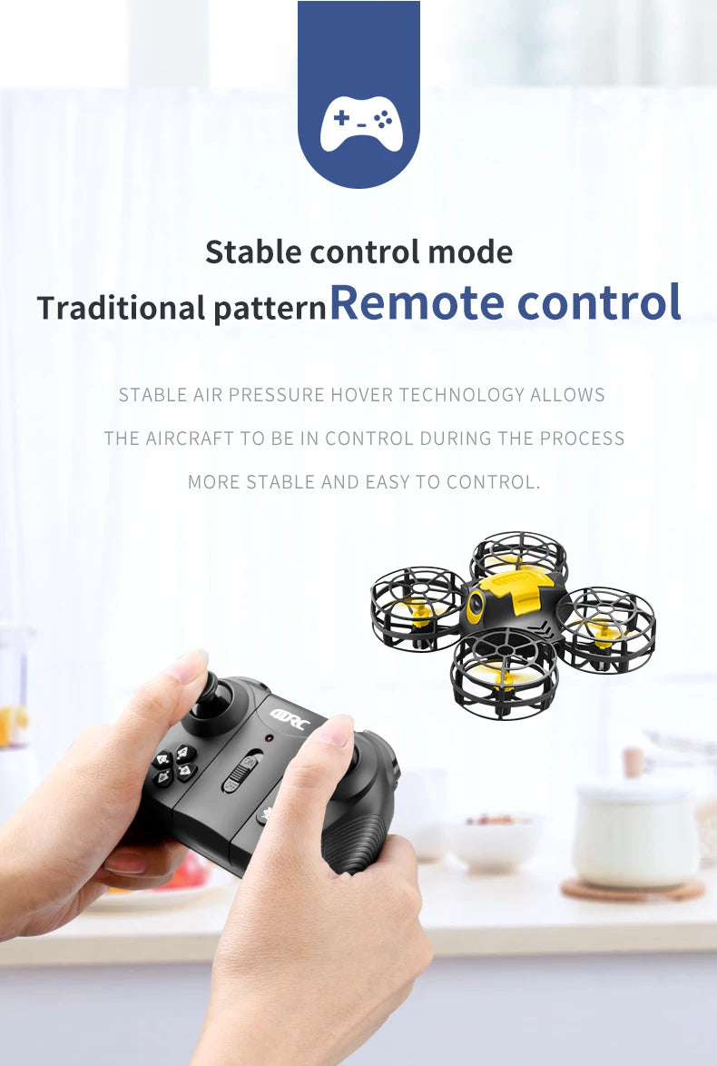 New V18 Mini Drone Headless Mode RC Dron 360° Flip Height Keep Drones Helicopter Remote Control Quadcopter Kids For Kids Gifts