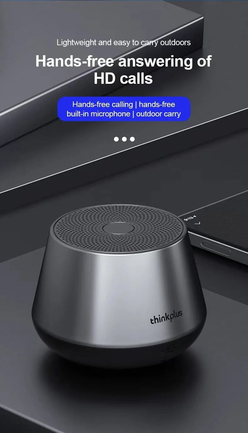 al Lenovo K3 Pro Bluetooth V5.0 Speaker Big Audio With Deep Bass Sound Outdoor Soundbox Music Portable Camping Loudspeaker