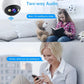 JOOAN 2K IP Camera Wifi E27 Bulb Surveillance Camera Home Auto Tracking Two Way Audio Security Baby Monitor Wireless CCTV Camera