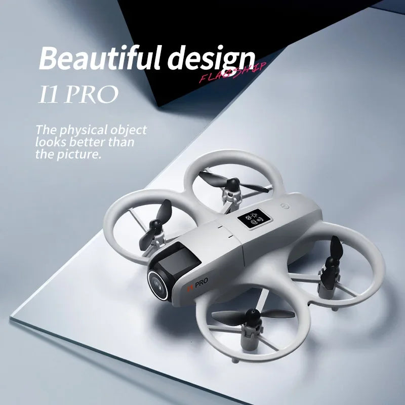 i1 PRO Mini Drone 8K HD Dual Camera Aerial Obstacle Avoidance Optical Flow Hover Avoidance Four-Axis RC Drone 10000M For Xiaomi