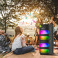 3000W Bluetooth Speaker Dual 4 inch Speaker Stereo Outdoor Portable Subwoofer 5.0 Wireless Speaker Led light Rechargeable