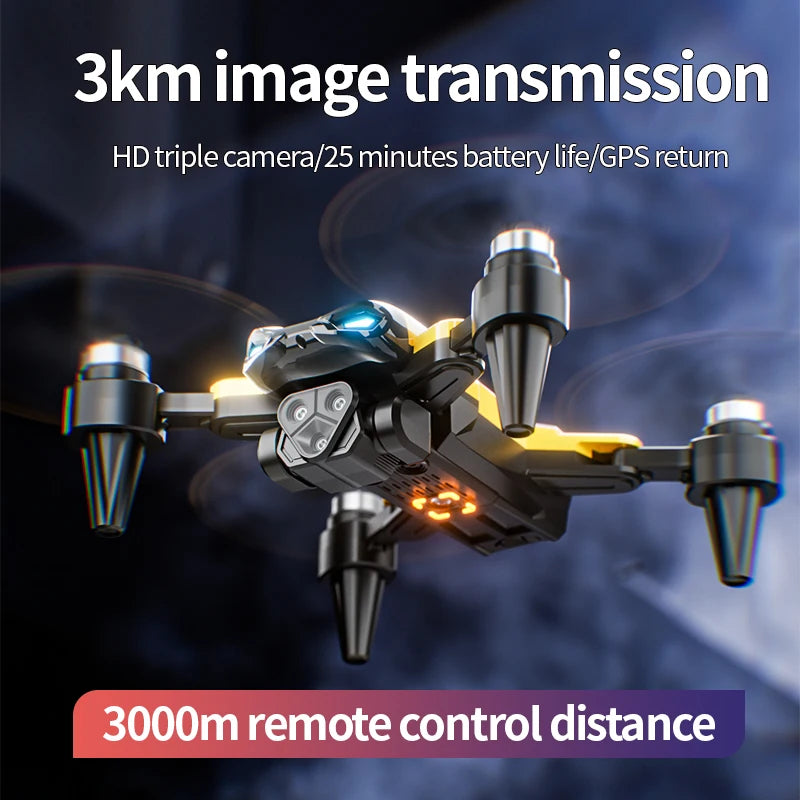 KBDFA New M5 Max Drone 8K Professinal 4K HD Camera Wide Angle Optical Flow Localization Brushless Motor RC Quadcopter Apron Sell