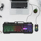 Wired Gaming Keyboard & Mouse Combo Set with Backlight Mechanical Feel Keyboard Mouse  Laptop  Computer Game and Work
