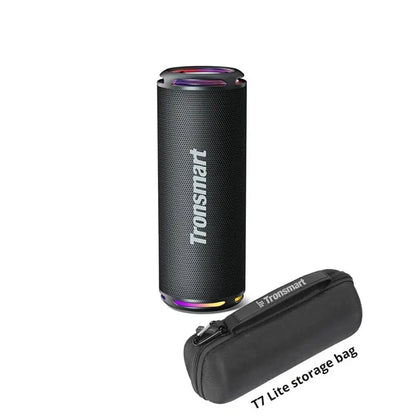 Top. Tronsmart T7 Lite Bluetooth Speaker Enhanced Bass Portable Speaker with 24H Playtime, APP Control, IPX7 Waterproof for