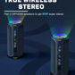 Ortizan X8Pro Bluetooth Speakers,40W Loud Portable Wireless Speaker IPX7 Waterproof Shower Speakers with Bluetooth 5.3 Deep Bass