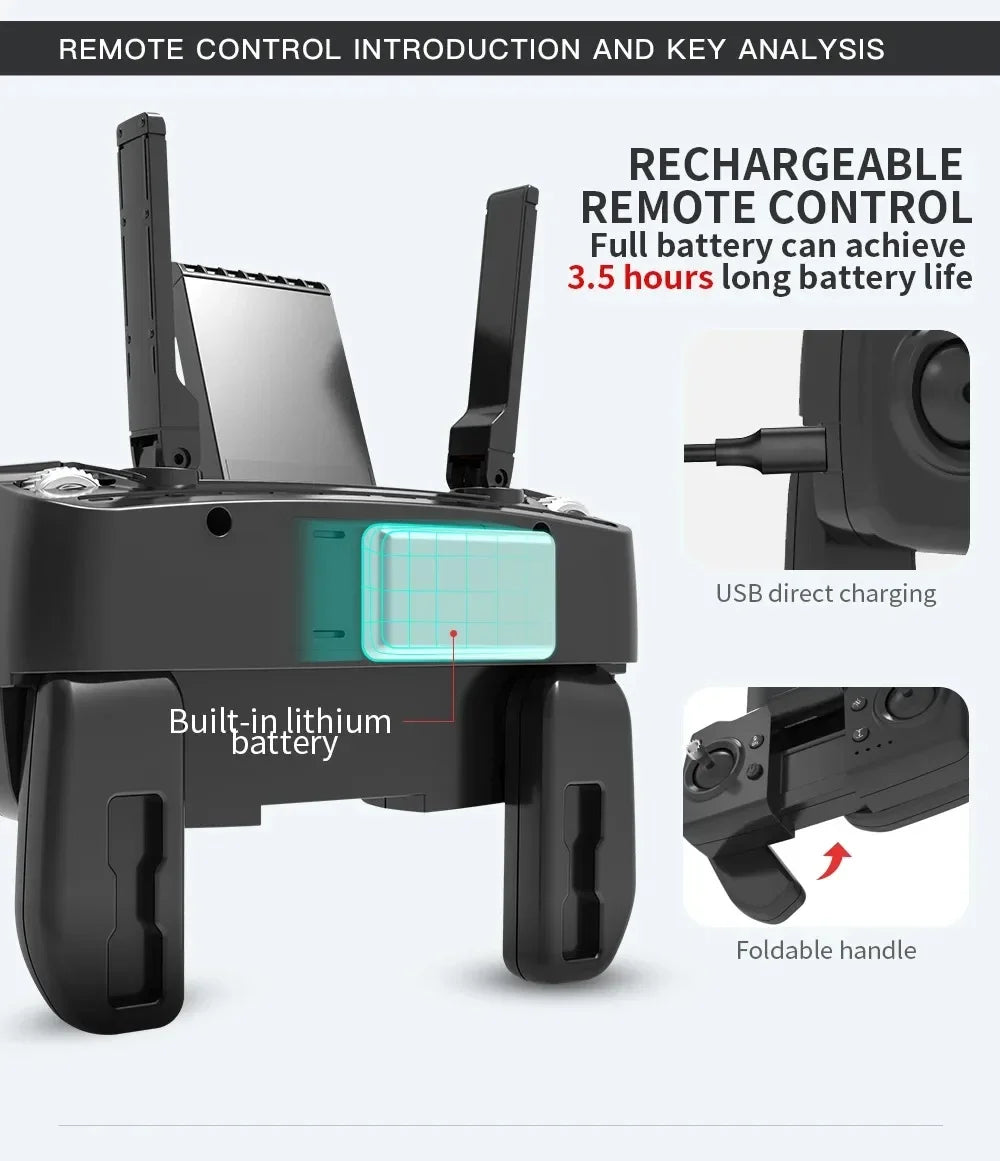 Drone L900 Pro 4K Professional 5G GPS HD Dual Camera Photography Brushless Foldable Quadcopter RC Distance 1.2KM Drones Toys
