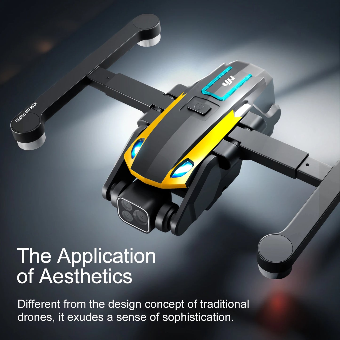 2024 M8Pro RC Drone 4K Professinal With 1080P Wide Angle HD Camera Foldable Helicopter WIFI FPV Height Hold Gift Toy