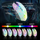 MAMBASNAKE x KUIYN T6 Wired Gaming Keyboard and Mouse Combo with Rainbow LED Backlight