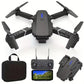 E88Pro 4K FPV Drone Foldable RC Helicopter with 1080P Dual HD Camera WiFi Height Hold for Professional Aerial Photography