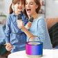 Bluetooth-Compatible 5.3 Portable Karaoke Machine with Wireless Mic Mini Home Theater Speakers Small Speaker for Home Karaoke