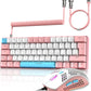 MAMBASNAKE x ZIYOU LANG T60PRO 60% Mechanical Keyboard and Mouse Combo+Coiled USB C Cable
