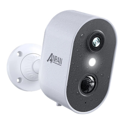 ANRAN 2K Rechargeable Battery Camera 2.4G WiFi Camera Wireless Home Surveillance Security Cameras PIR ,IP65 ,work with ANRAN app
