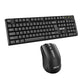2.4G Wireless Keyboard and Mouse Combo USB Receiver Silent Full-Size Mouse and Keyboard Office Keyboard for PC/Laptop/Windows