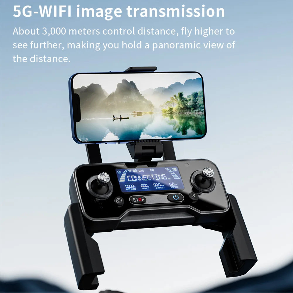 SJRC F11S 4K Pro 3KM Drone 4K Profesional GPS Dron With Camera Foldable 2 Axis Stabilized Gimbal 5G WiFi FPV Drones Ship from US