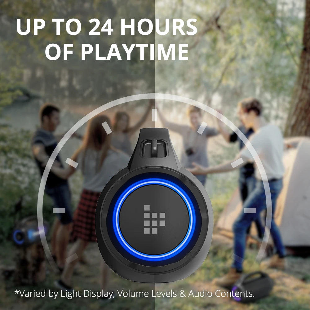 2025! Tronsmart Bang SE Speaker Powerful Portable Speaker with Bluetooth 5.3, Portable Handle, 24-Hour Playtime, for Party,