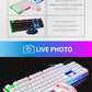 RGB Gaming Keyboard Gamer Keyboard And Mouse Kit Wired Mechanical Keyboard Gaming Keyboard And Mouse Combo    Gamers
