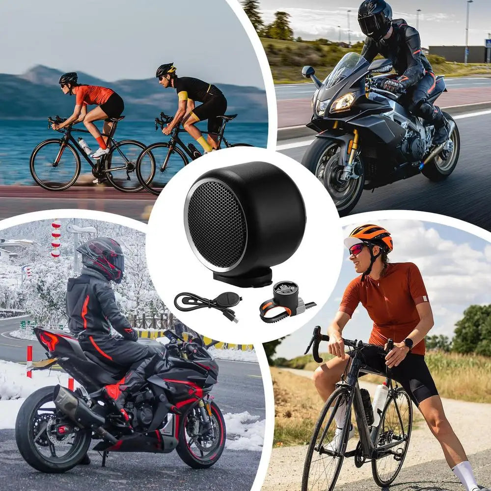 Portable Motorcycle Speaker Small Traveling Wireless Speaker Waterproof Cycling Stereo Speaker Loud Sound Shower Wireless