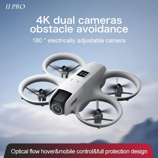 i1 PRO Mini Drone 8K HD Dual Camera Aerial Obstacle Avoidance Optical Flow Hover Avoidance Four-Axis RC Drone 10000M For Xiaomi