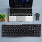 Logitech MK270 Wireless Keyboard Mouse Set Office 2.4G Computer 104 Keys Full Size Keyboard with USB Receiver 1000dpi for PC