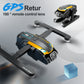 2024 M8Pro RC Drone 4K Professinal With 1080P Wide Angle HD Camera Foldable Helicopter WIFI FPV Height Hold Gift Toy
