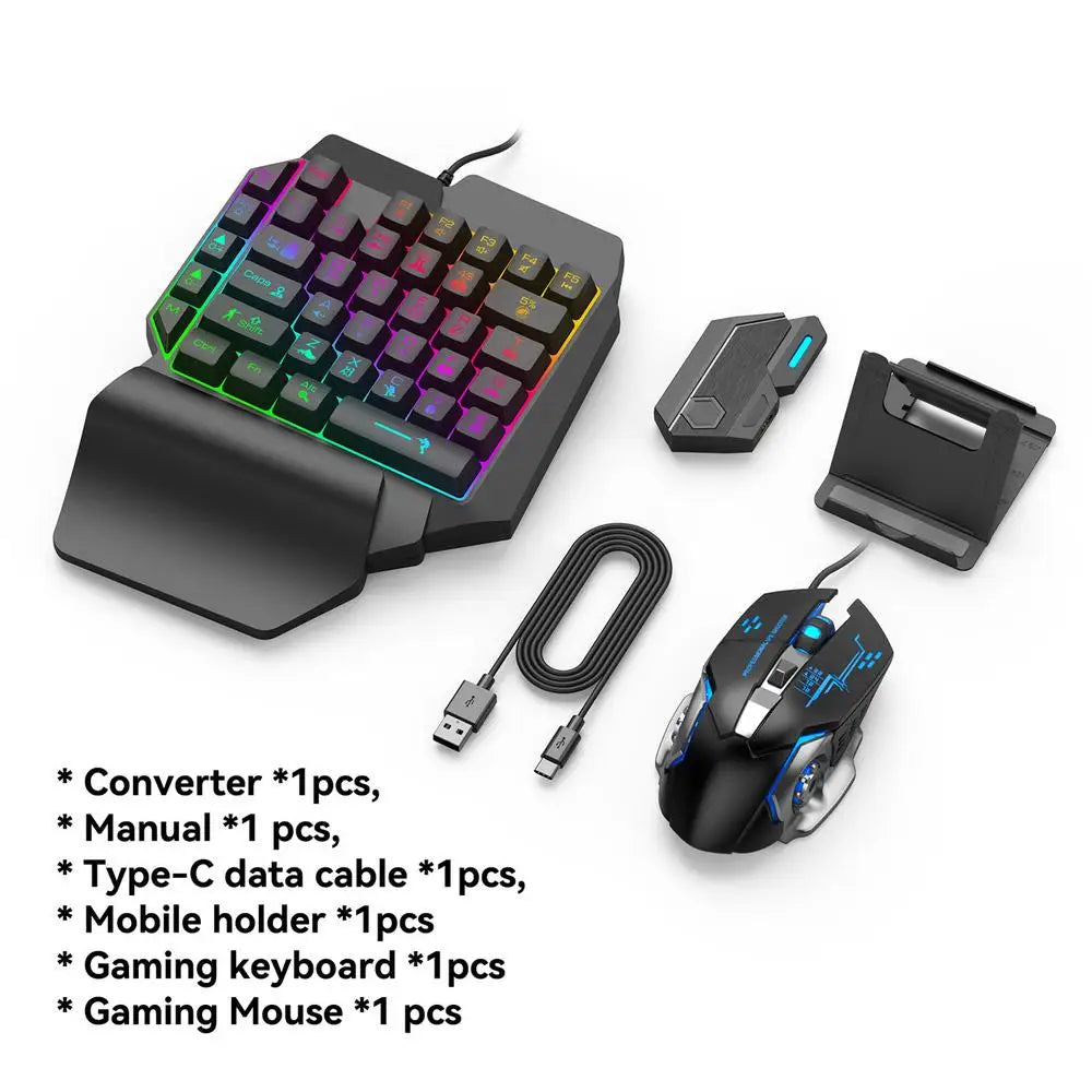 God Throne Eat Chicken Artifact IOS Tablet / Peripheral Phone Mobile Game Keyboard And Mouse Gamer Mice Keyboard