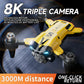 KBDFA New M5 Max Drone 8K Professinal 4K HD Camera Wide Angle Optical Flow Localization Brushless Motor RC Quadcopter Apron Sell
