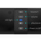 Wireless Bluetooth TV Sound Bar 2 Speaker System Home Theater Subwoofer Soundbar Portable Loud Rechargeable 2 IN1 Speaker