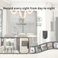 2PC Ease Life APP, Security Camera Indoor, 1080P Pet Camera, Pet Camera with Phone App, Foldable Baby Camera for Home Security,