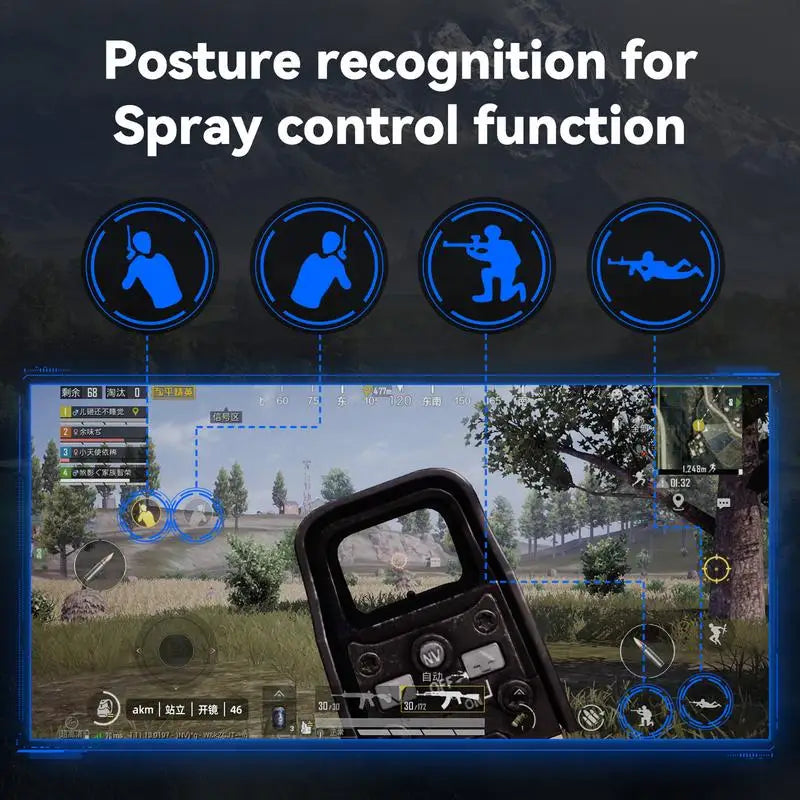 God Throne Eat Chicken Artifact IOS Tablet / Peripheral Phone Mobile Game Keyboard And Mouse Gamer Mice Keyboard