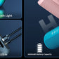 Ortizan Portable Bluetooth Speakers with Bass Boost,IPX7 Waterproof,Suporrt TF Card/AUX,RGB Lights,30H Playtime,24W Loud Drivers