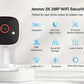 Jennov Outdoor/Indoor Security Cameras 5Ghz/2.4Ghz, 2K HD Wireless WiFi/Pet Dog Cat Baby Monitor Camera for Home Security IP66