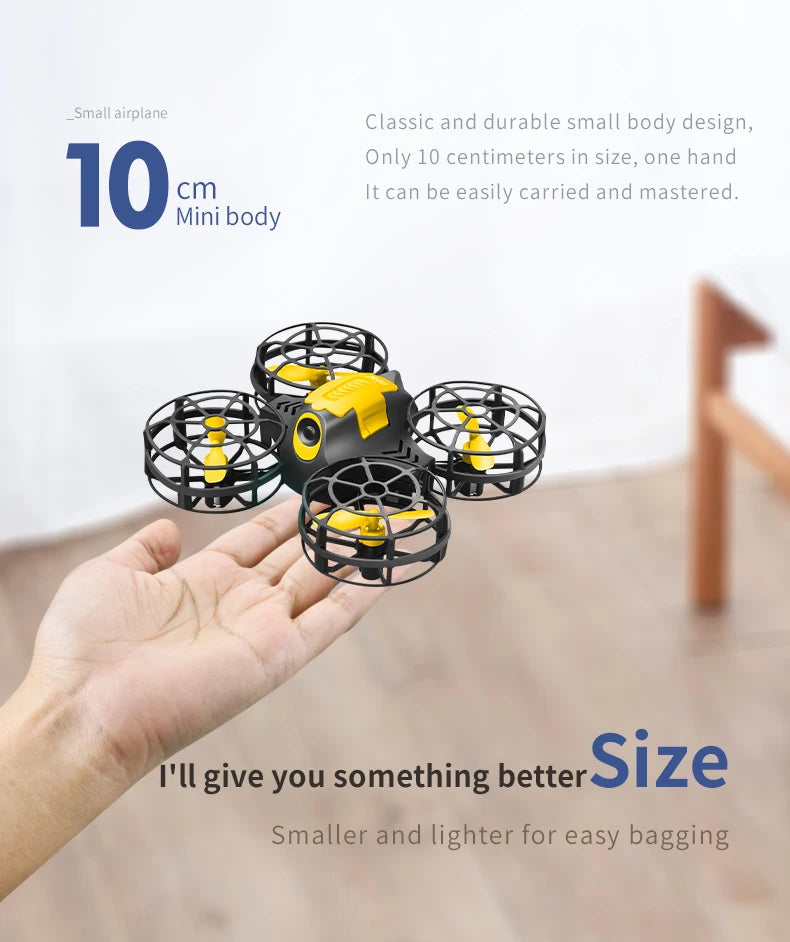 New V18 Mini Drone Headless Mode RC Dron 360° Flip Height Keep Drones Helicopter Remote Control Quadcopter Kids For Kids Gifts