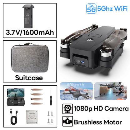 TT36 GPS RC Drone With 4K Camera 5GHz WIFI FPV Optical Flow Positioning Quadcopter Brushless Motor Remoted Control Drones C0